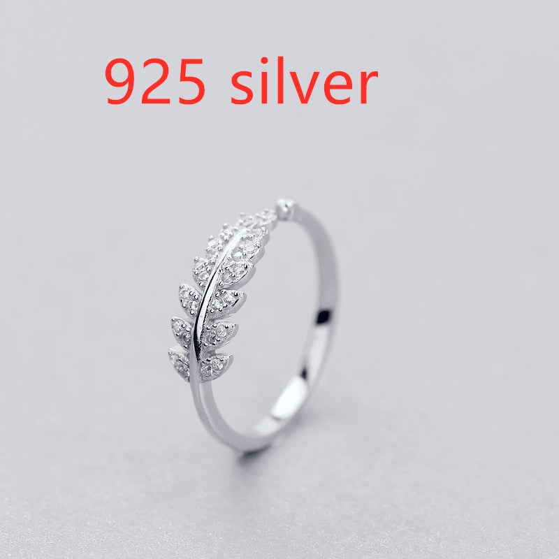 Simple Leaf Ring