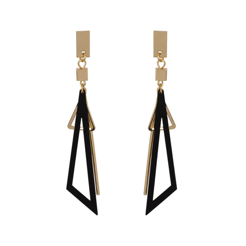 Series Metal Leaf Earrings
