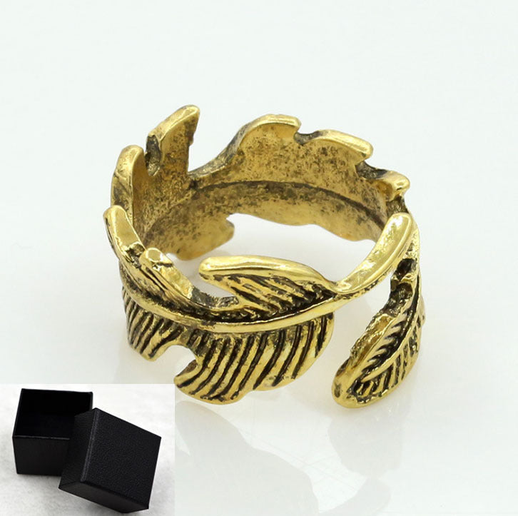 Simple Leaf Ring