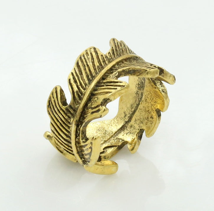 Simple Leaf Ring