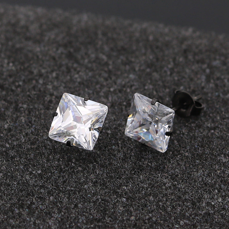 Claw Square Ear Studs