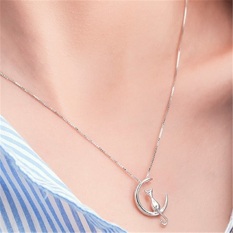 Cubic Zirconia Charm Necklace