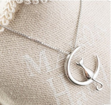 Cubic Zirconia Charm Necklace