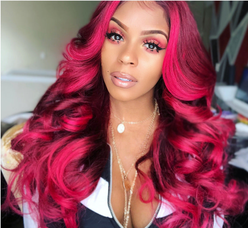 Ladies Wavy Long Curly Hair