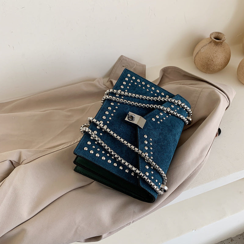 Leather Scrub Small Shoulder Messenger Bags