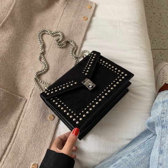 Leather Scrub Small Shoulder Messenger Bags