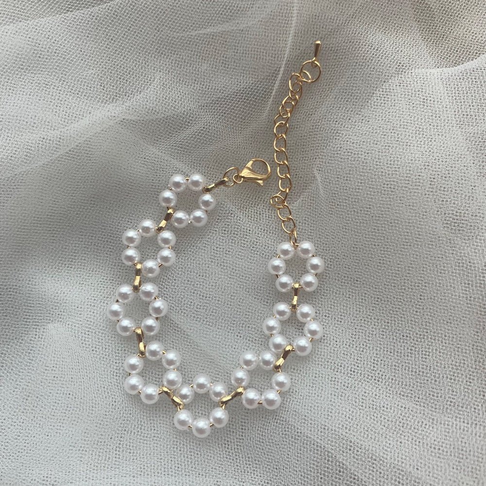 Pearl Necklace Bracelet
