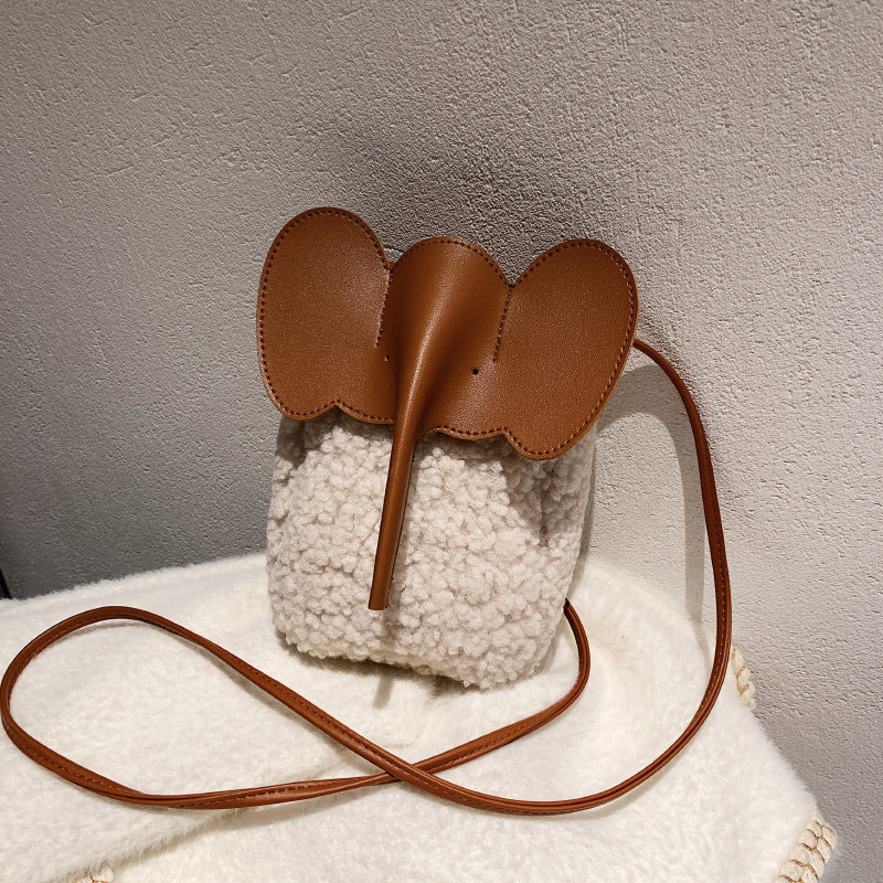 Cute Elephant Trunk Crossbody Shoulder Bags
