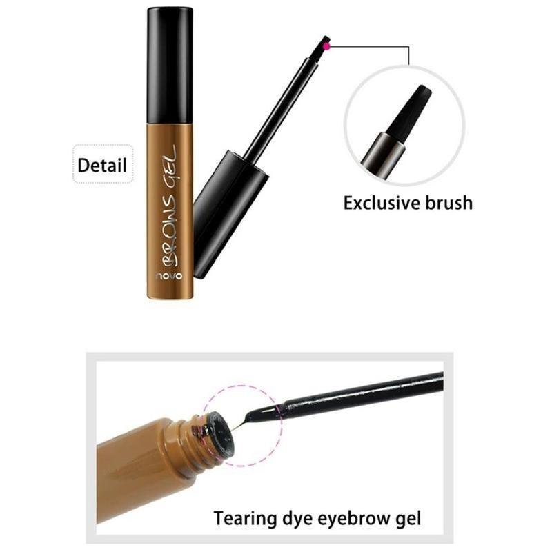 Peel Off Brown Black Eye Brow Tattoo Tint