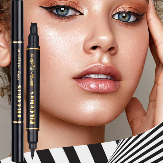 Double Headed Triangular Liquid Pen