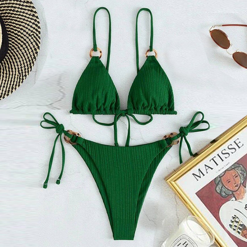 Color Strap Bikini