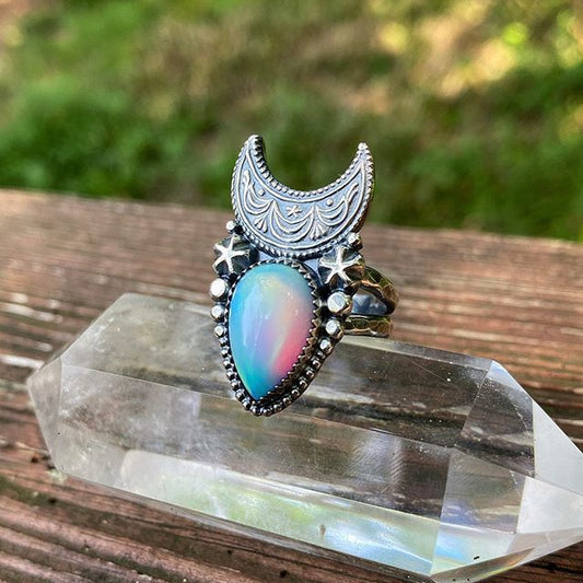 Creative Vintage Moon Rings