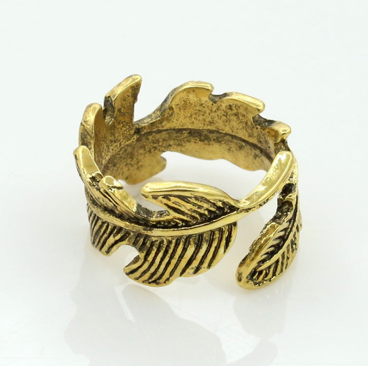 Simple Leaf Ring