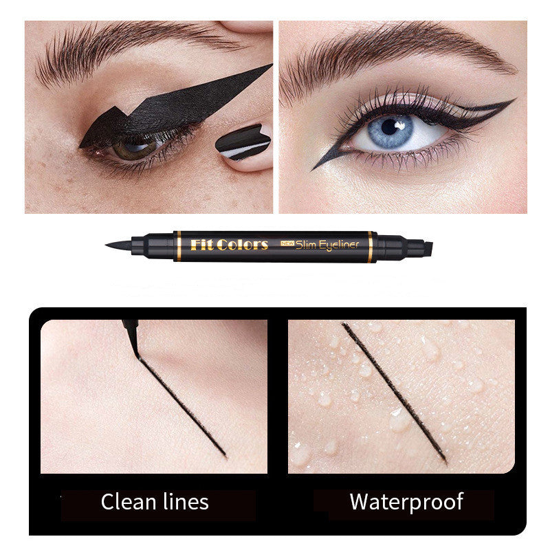 Double Headed Triangular Liquid Pen