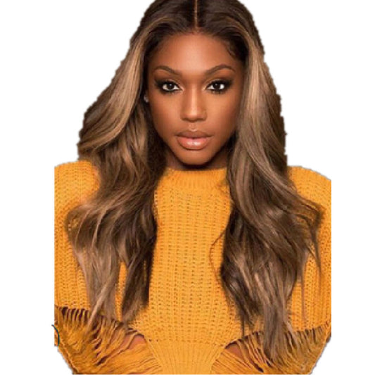Mid-length Human Hair Wigs