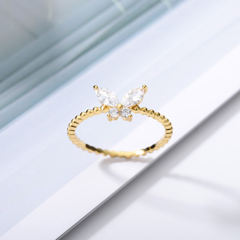 Charm Butterfly Ring