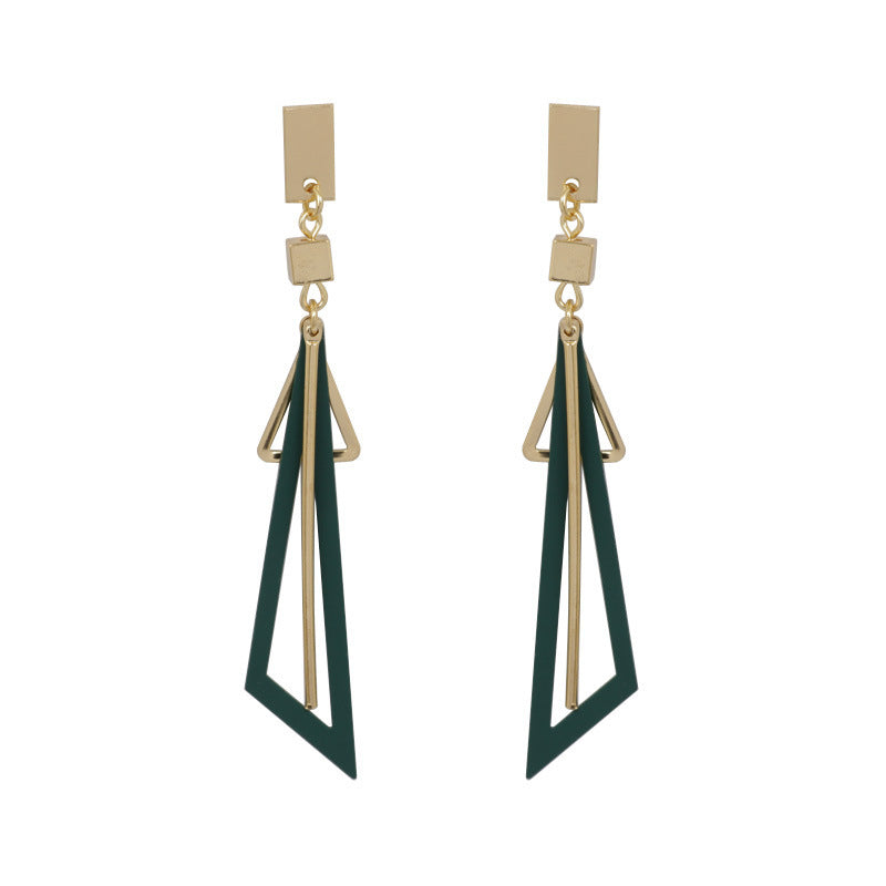 Series Metal Leaf Earrings