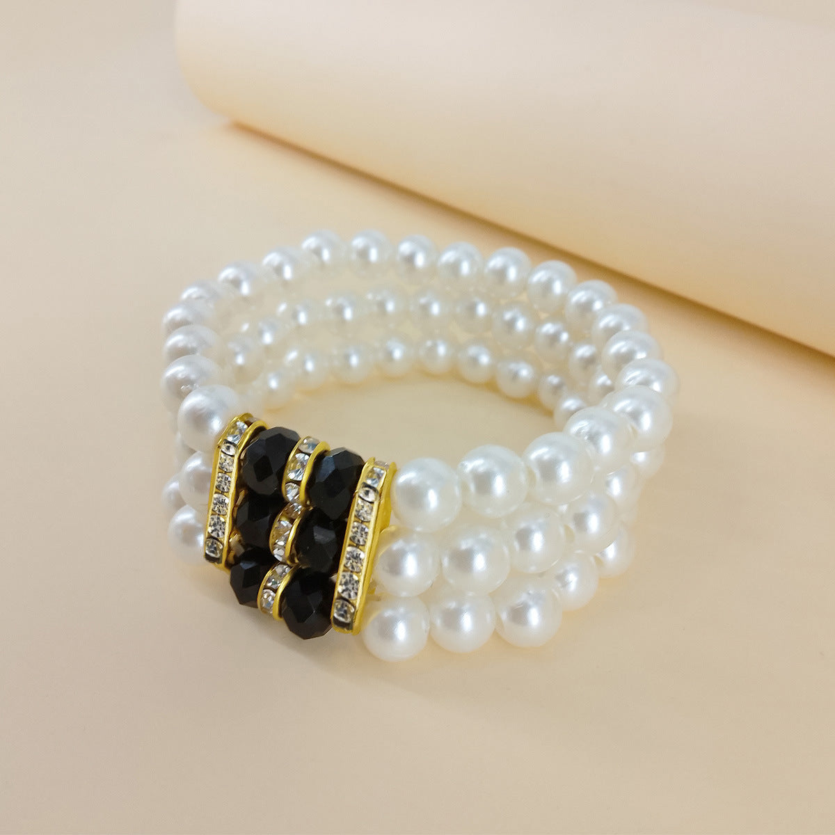 Masquerade Pearl Bracelet