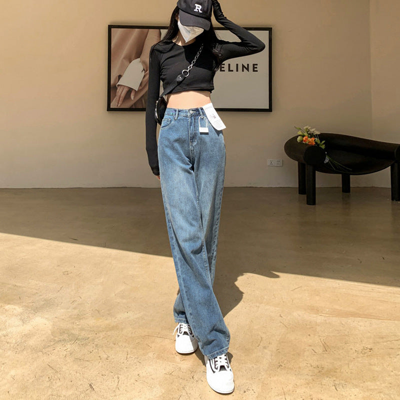 Plus Size Wide Legs Jeans