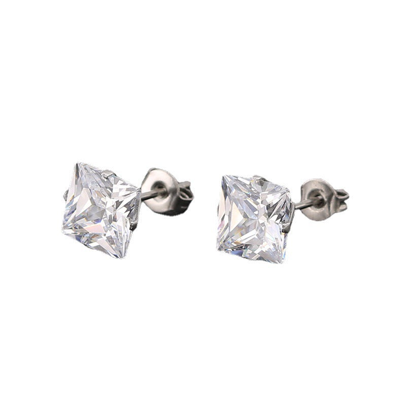 Claw Square Ear Studs