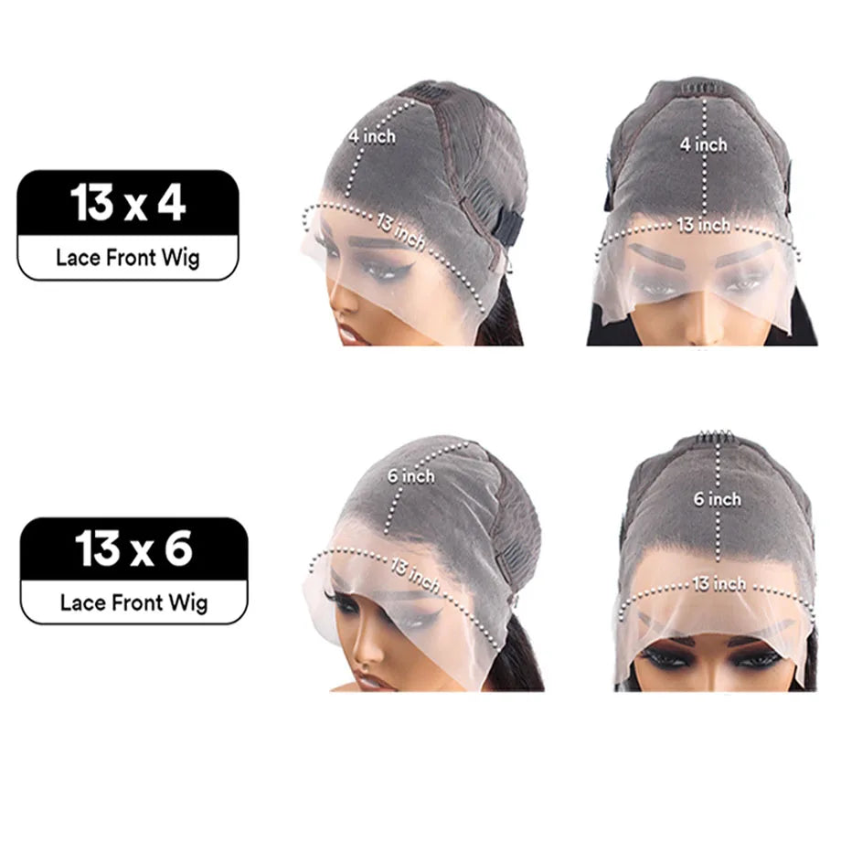 Highlight Wig Human Hair HD Lace Wig