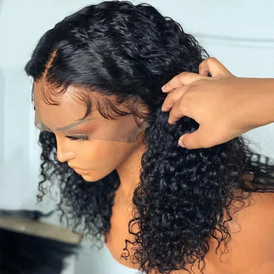Deep Curly Bob Hair Wigs