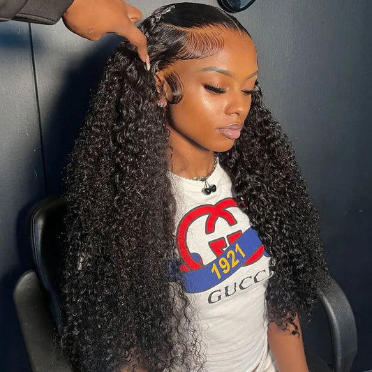 Human Hair Curly Wig
