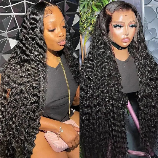 Lace Frontal Curly Human Hair Wigs