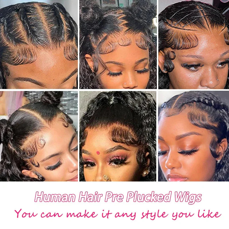 Water Wave Lace Front Wigs