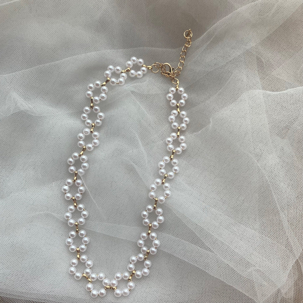 Pearl Necklace Bracelet