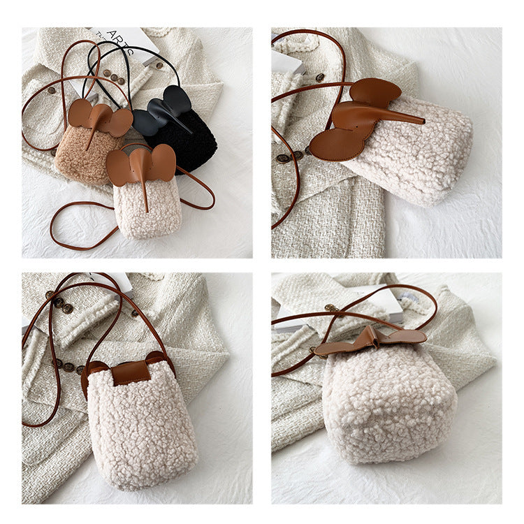 Cute Elephant Trunk Crossbody Shoulder Bags