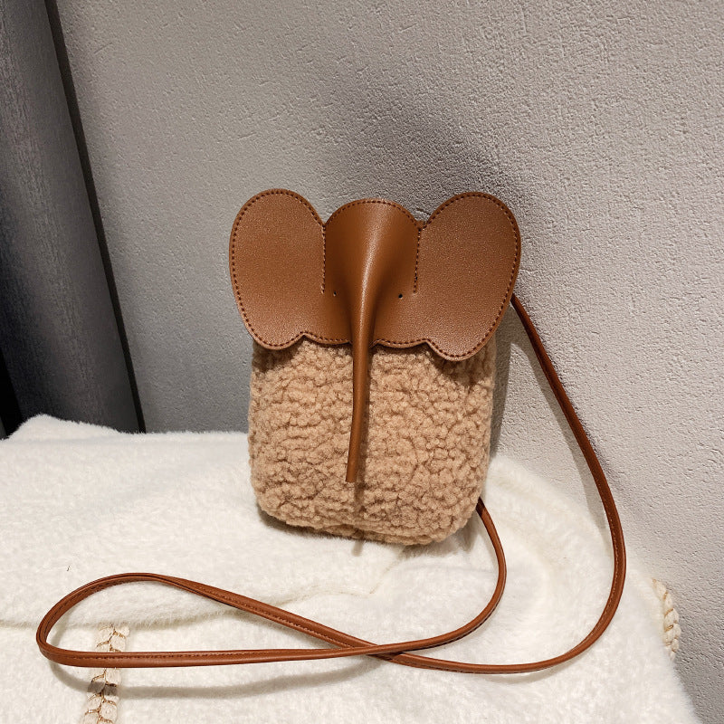 Cute Elephant Trunk Crossbody Shoulder Bags
