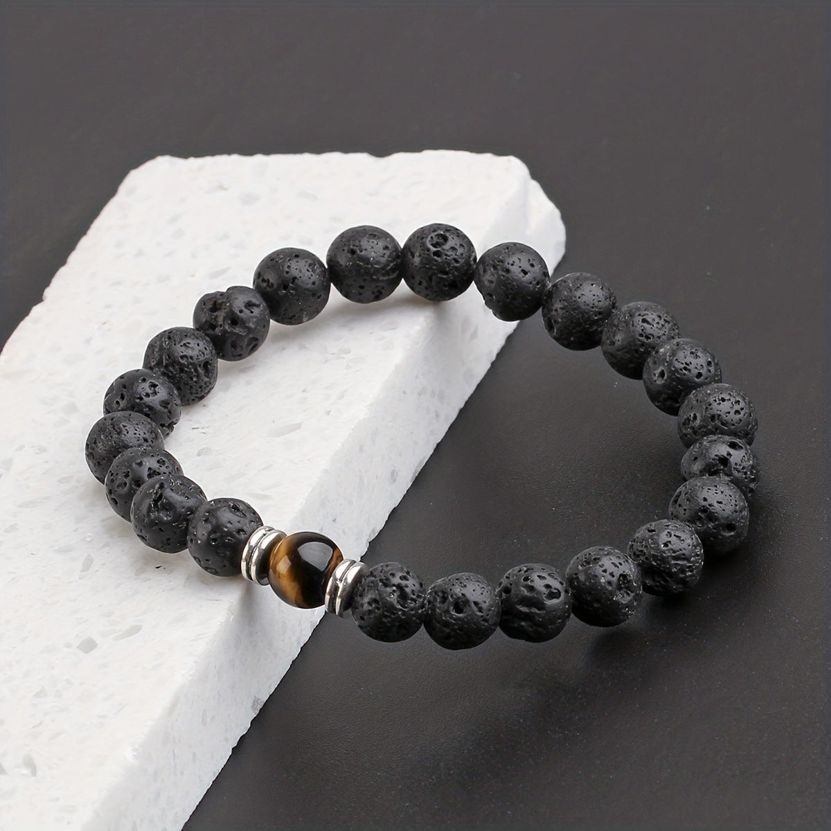 Volcanic Rock Bracelet
