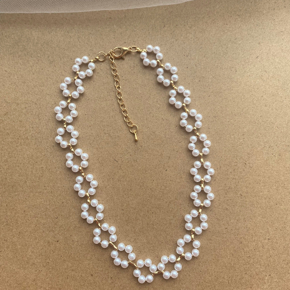 Pearl Necklace Bracelet